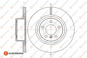 1642768180 Brzdový kotúč EUROREPAR