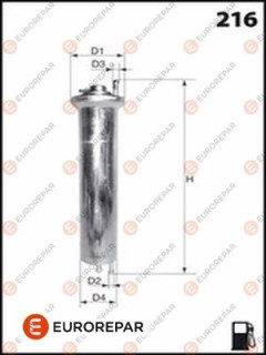 1643631880 Palivový filter EUROREPAR