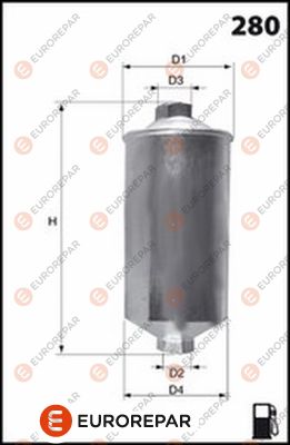 1667443080 Palivový filter EUROREPAR