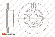 1667860180 Brzdový kotúč EUROREPAR