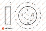 1667871780 Brzdový kotúč EUROREPAR