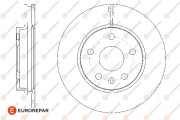 1676009580 Brzdový kotúč EUROREPAR