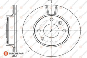 1618860780 Brzdový kotúč EUROREPAR