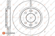 1618885180 Brzdový kotúč EUROREPAR