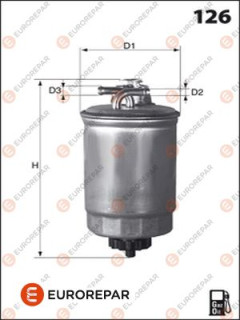 E148162 Palivový filter EUROREPAR