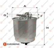 E148105 Palivový filter EUROREPAR