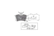 P1-1000 Sada brzdových platničiek kotúčovej brzdy ASHUKI by Palidium