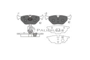 P1-1109 Sada brzdových platničiek kotúčovej brzdy ASHUKI by Palidium