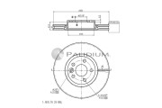 P330-113 Brzdový kotúč ASHUKI by Palidium