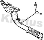 301394 Výfukové potrubie KLARIUS