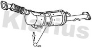 390512 Filter sadzí/pevných častíc výfukového systému KLARIUS