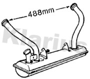 210033 Predný tlmič výfuku KLARIUS