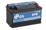 EFB115 GS startovací baterie 80Ah - pravá (řada EFB Start Stop) | EFB115 GS