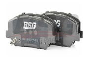 BSG 40-200-015 Sada brzdových platničiek kotúčovej brzdy BSG