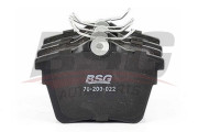 BSG 70-200-022 Sada brzdových destiček, kotoučová brzda BSG