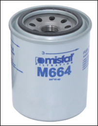 M664 Palivový filter MISFAT