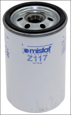 Z117 Olejový filter MISFAT