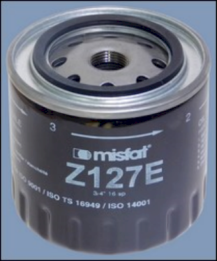 Z127E Olejový filter MISFAT