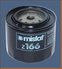 Z166 Olejový filter MISFAT