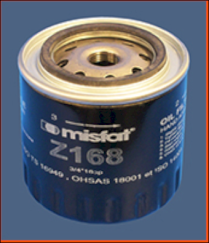 Z168 Olejový filter MISFAT