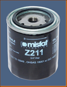 Z211 Olejový filter MISFAT