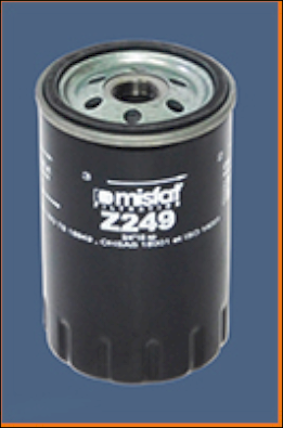 Z249 Olejový filter MISFAT