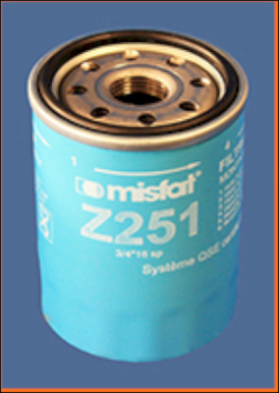 Z251 Olejový filter MISFAT