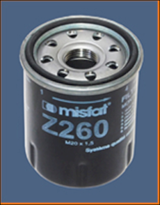 Z260 Olejový filter MISFAT