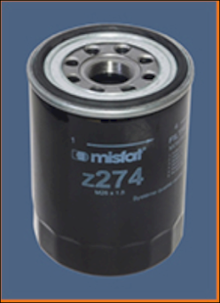 Z274 Olejový filter MISFAT