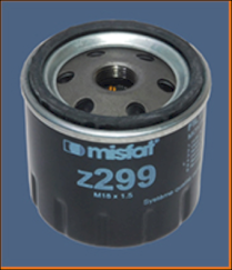 Z299 Olejový filter MISFAT
