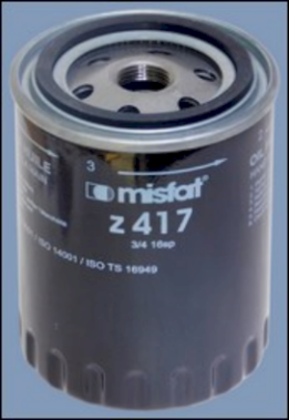 Z417 Olejový filter MISFAT