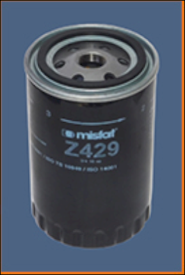 Z429 Olejový filter MISFAT