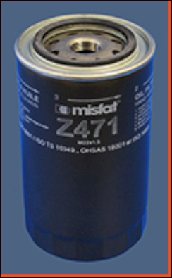 Z471 Olejový filter MISFAT