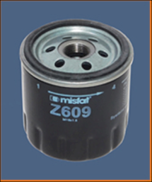 Z609 Olejový filter MISFAT