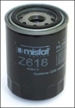 Z618 Olejový filter MISFAT