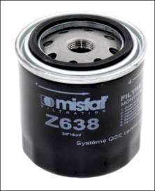 Z638 Olejový filter MISFAT