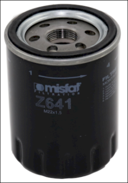 Z641 Olejový filter MISFAT
