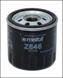 Z646 Olejový filter MISFAT