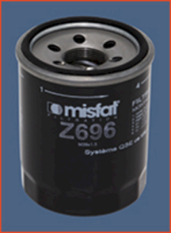 Z696 Olejový filter MISFAT