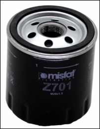 Z701 Olejový filter MISFAT
