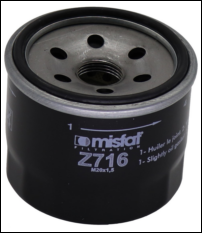 Z716 Olejový filter MISFAT