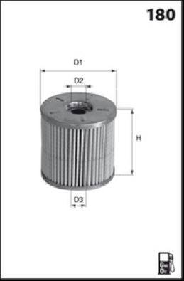 F174 Palivový filter MISFAT