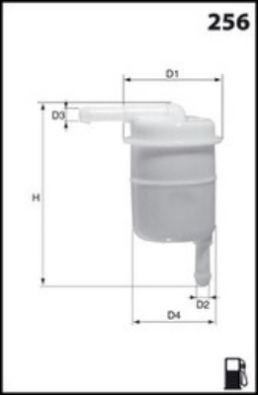 E112 Palivový filter MISFAT