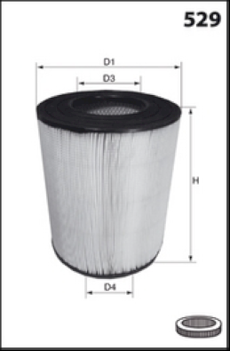 R150 Vzduchový filter MISFAT