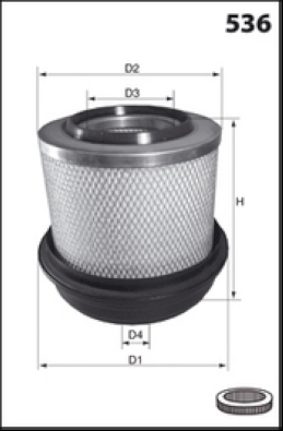 R960 Vzduchový filter MISFAT
