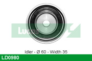 LD0980 Napínacia kladka ozubeného remeňa LUCAS