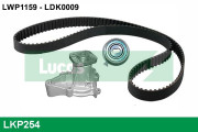 LKP254 Vodné čerpadlo + sada ozubeného remeňa LUCAS
