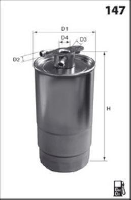 LFDF152 Palivový filter LUCAS