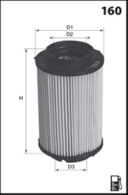 LFDE249 Palivový filter LUCAS