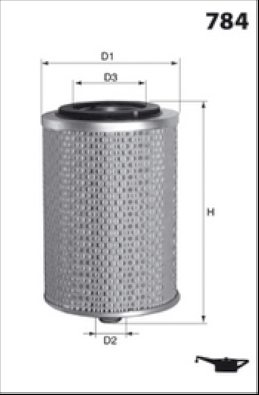 LFOE360 Olejový filter LUCAS